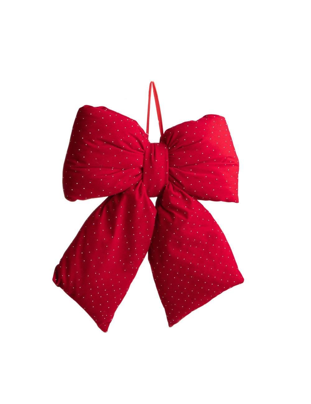 FIOCCO ROSSO CON DIAMANTI - Brandani