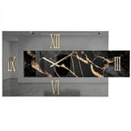 'FLORENCE BLACK' OROLOGIO SPECCHIO- Artidea Home Decor