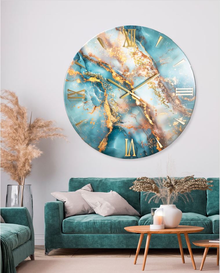 'GALASSIA' OROLOGIO RESINATO - Artidea Home Decor