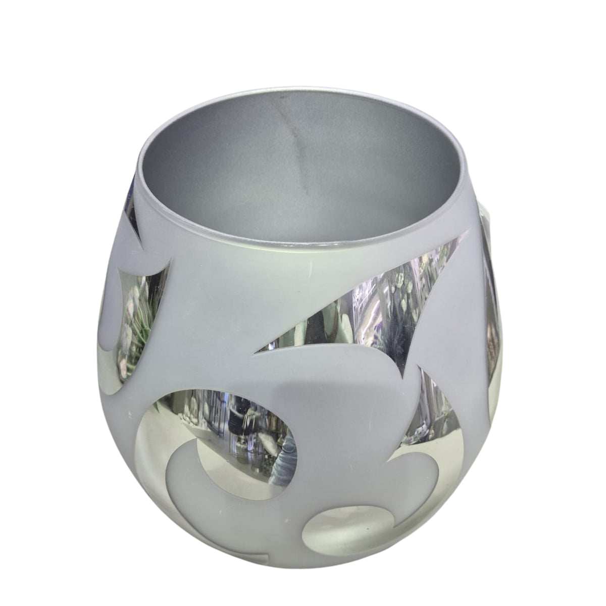 VASO DA BANCO 30CM 'SINBAD' - GemiGlass