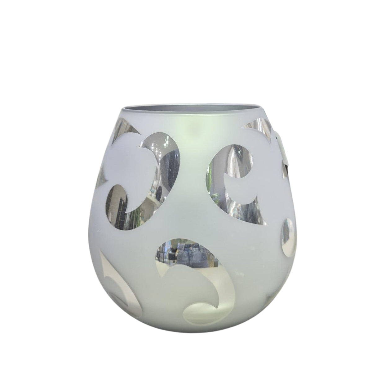 VASO DA BANCO 20CM 'SINBAD' - GemiGlass