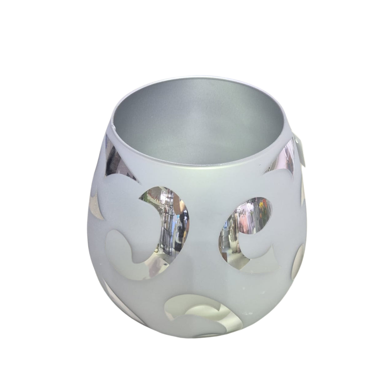 VASO DA BANCO 20CM 'SINBAD' - GemiGlass