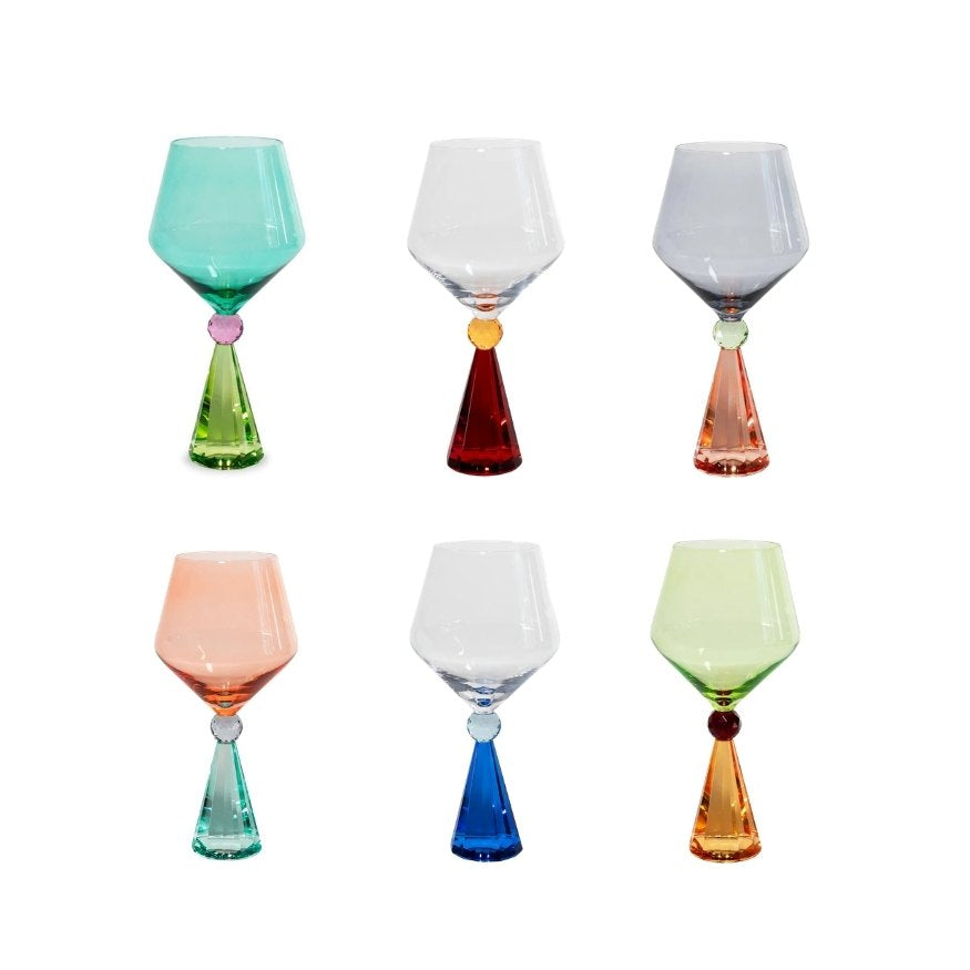 SET 6 CALICI GIN TONIC 'DIAMANTE' - WD Lifestyle