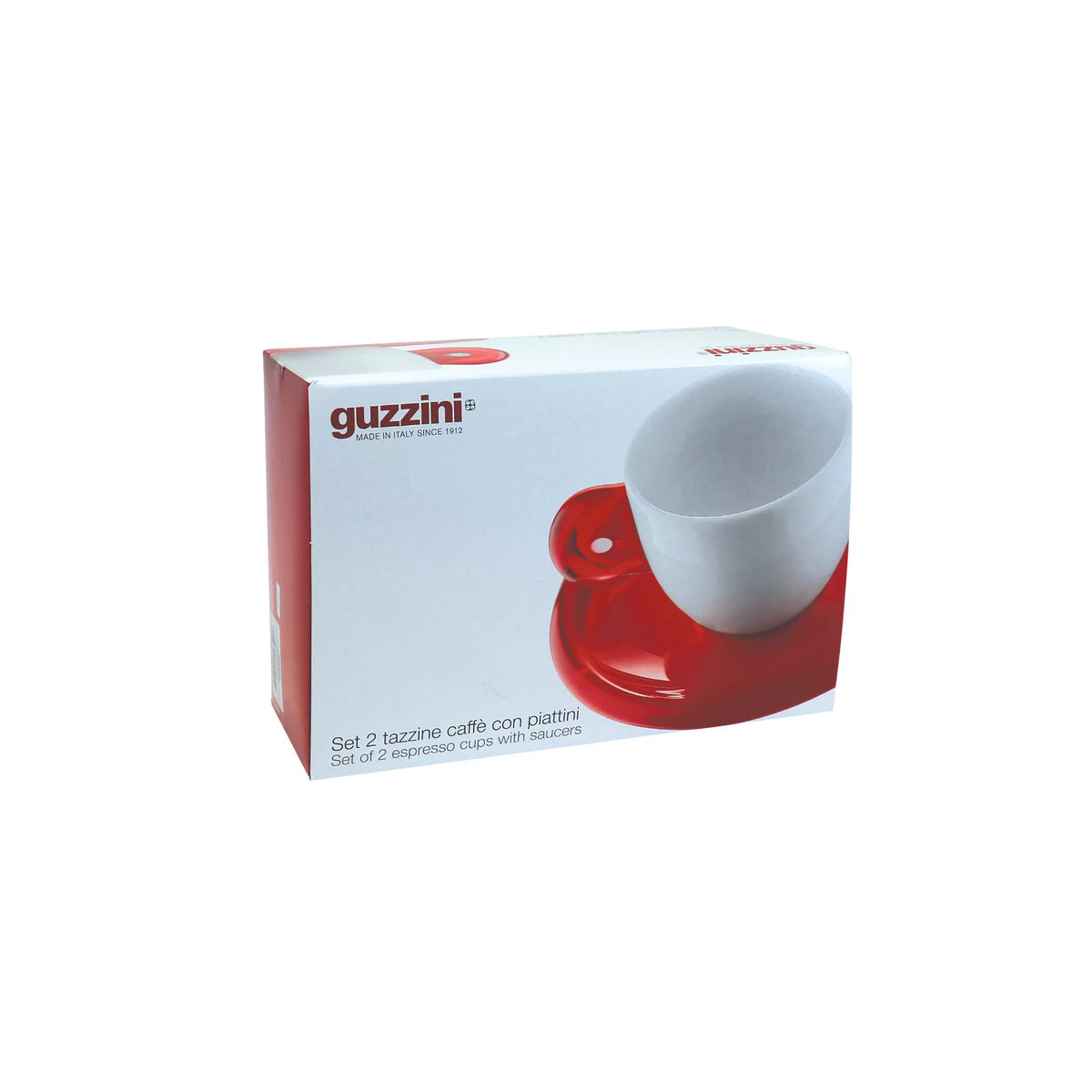 SET 2 TAZZINE CAFFE' 'GOCCE' - PORCELLANA/SMMA - Guzzini