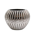 VASO DECORATIVO SILVER - CERAMICA - SiroTime