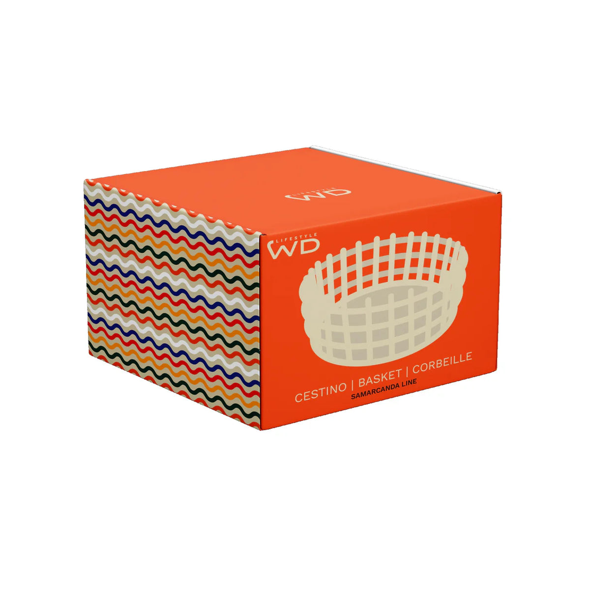 CESTINO CENTROTAVOLA ARANCIONE - WD Lifestyle