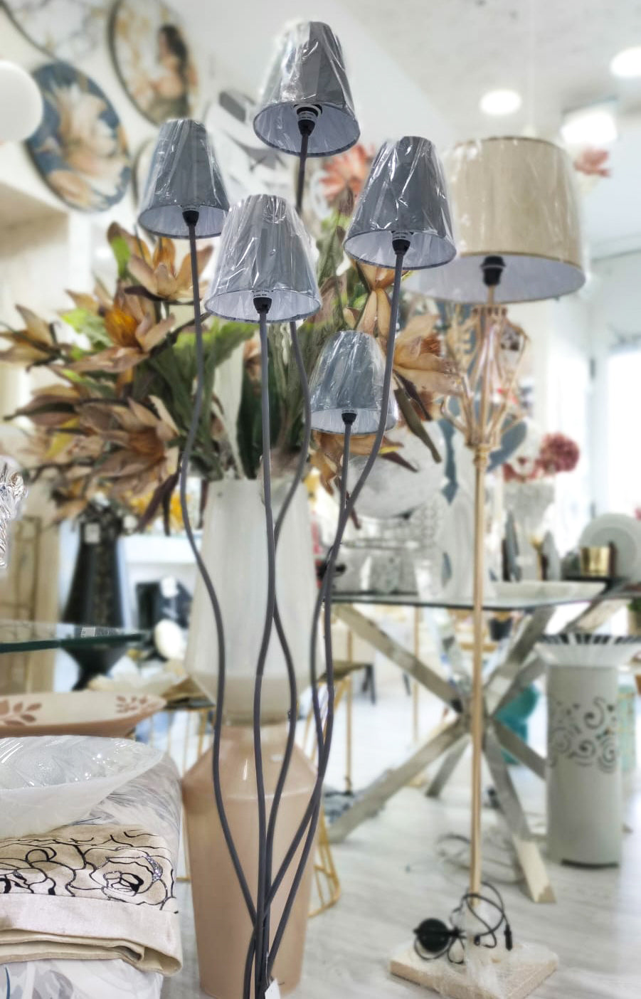 LAMPADA A 5 RAMI - Mascagni Casa