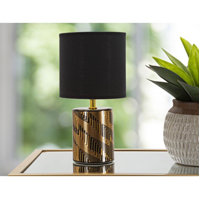 LAMPADA DA TAVOLO 'GLAM DARK' - Mauro Ferretti