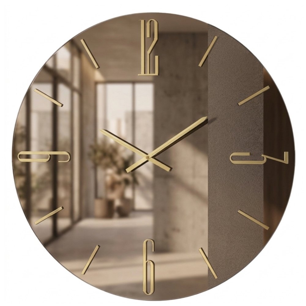 'LINE BRONZO' OROLOGIO SPECCHIO - Artidea Home Decor