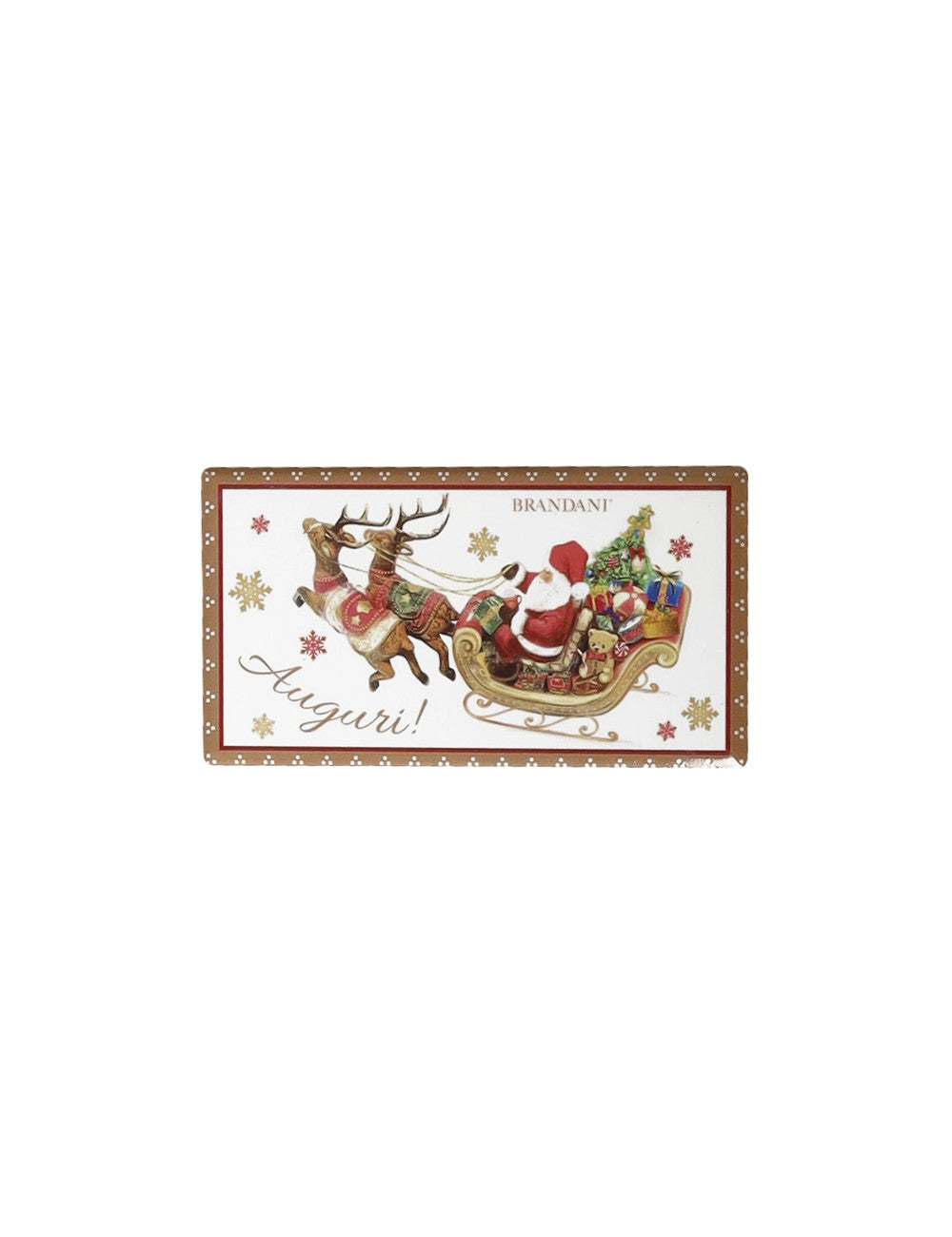 SET 4 PEZZI 'CHRISTMAS AUGURI' - Brandani