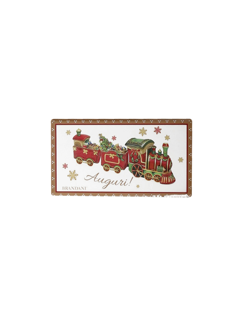 SET 4 PEZZI 'CHRISTMAS AUGURI' - Brandani