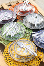 'MAROCCO' SET PIATTI 18 PEZZI - Villa D'Este Home Tivoli