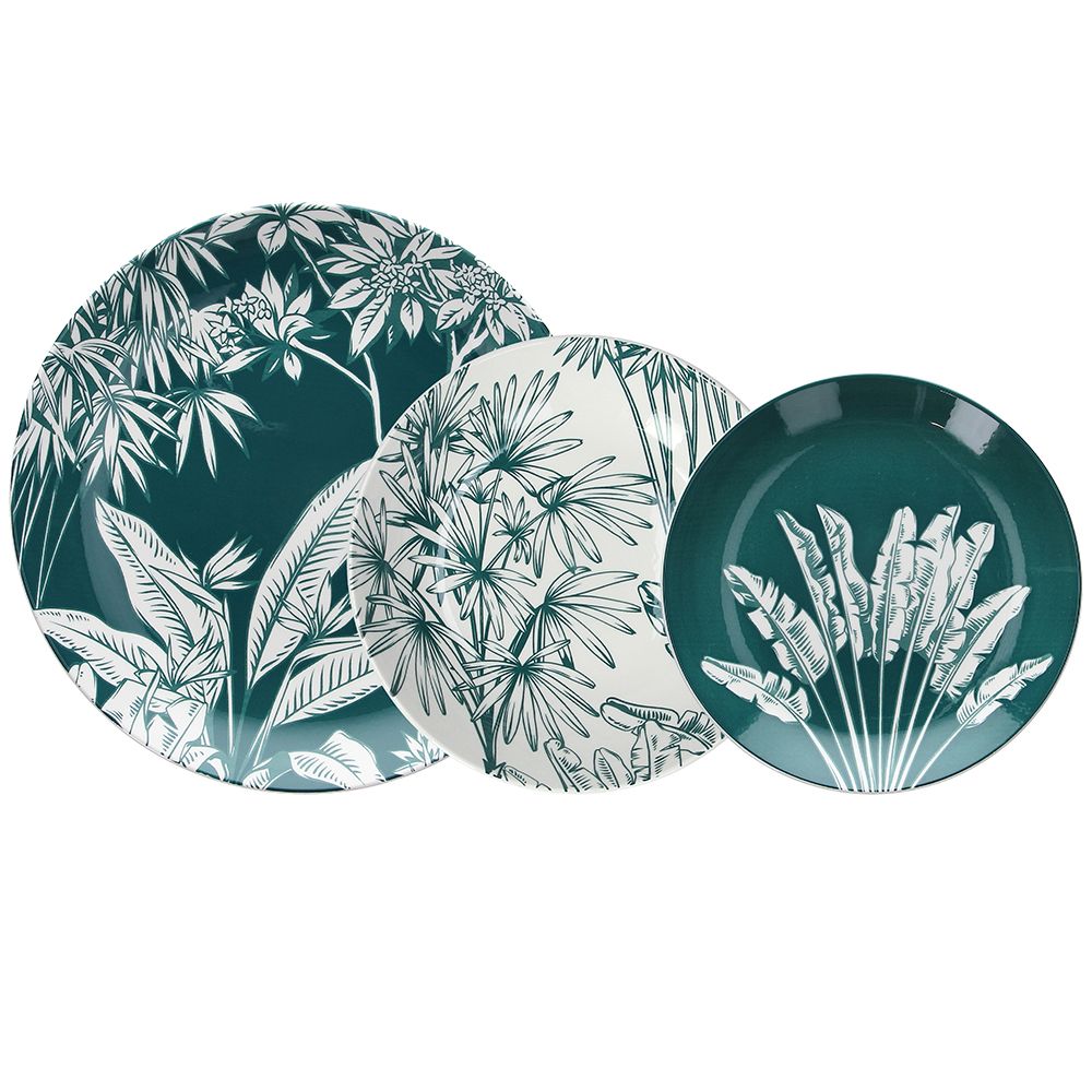 'PALM BEACH' SET PIATTI 18 PEZZI - Tognana