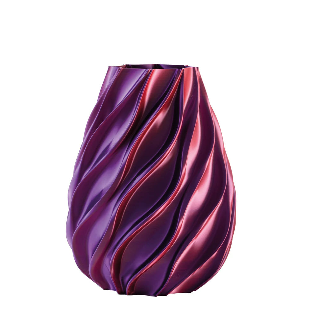 VASO TWIST VIOLA BICOLOR - Melaverde