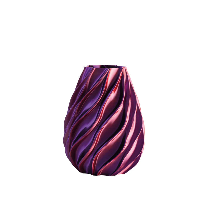 VASO TWIST VIOLA BICOLOR - Melaverde