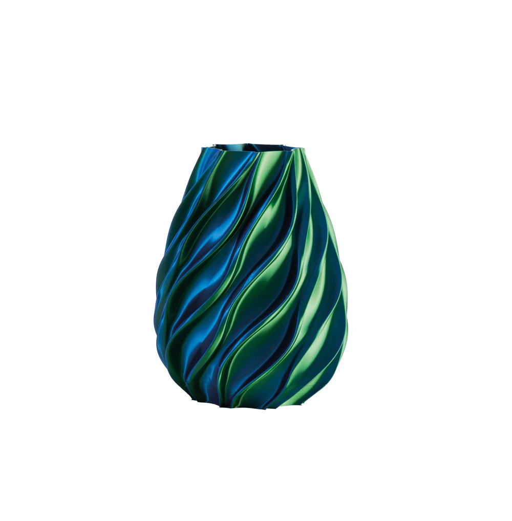 VASO TWIST SMERALDO BICOLOR - Melaverde