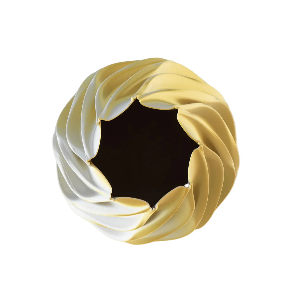 VASO TWIST ORO SILVER - Melaverde