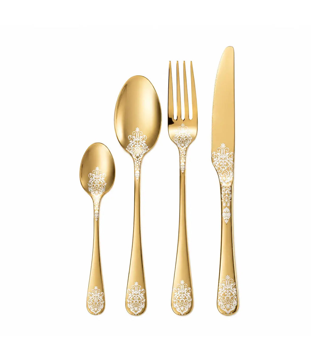 ARABESQUE POSATE SET 24 PEZZI - Aulica