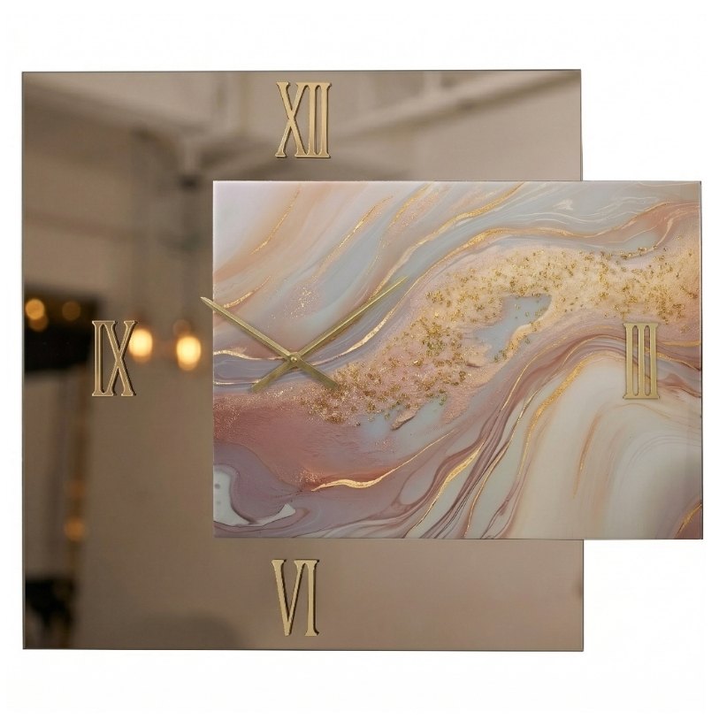 'MODERN SAHARA' OROLOGIO SPECCHIO - Artidea Home Decor