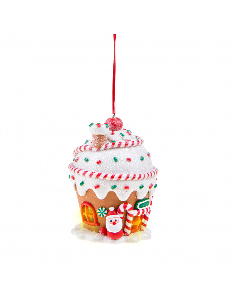 MUFFIN GINGERBREAD CON LED - Brandani