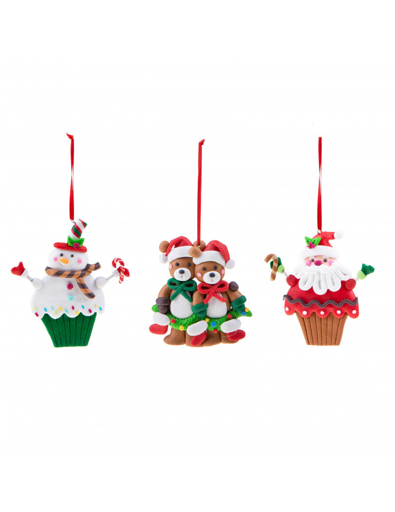 MUFFIN GINGERBREAD 3 PEZZI ASSORTITI - Brandani