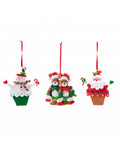 MUFFIN GINGERBREAD 3 PEZZI ASSORTITI - Brandani