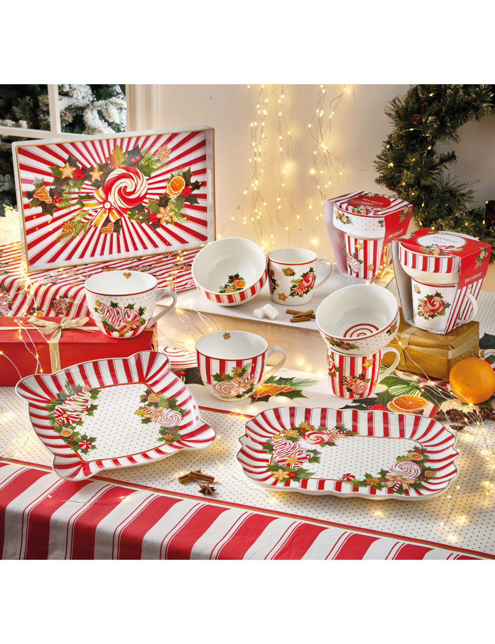 MUG+CIOTOLA 'LE CHICCHE' SET 2 PEZZI - Brandani