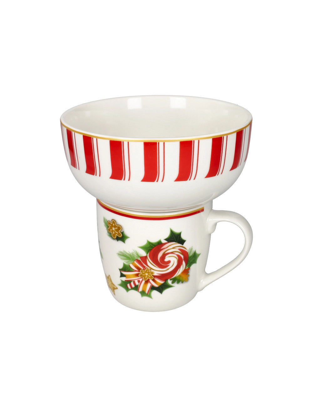 MUG+CIOTOLA 'LE CHICCHE' SET 2 PEZZI - Brandani