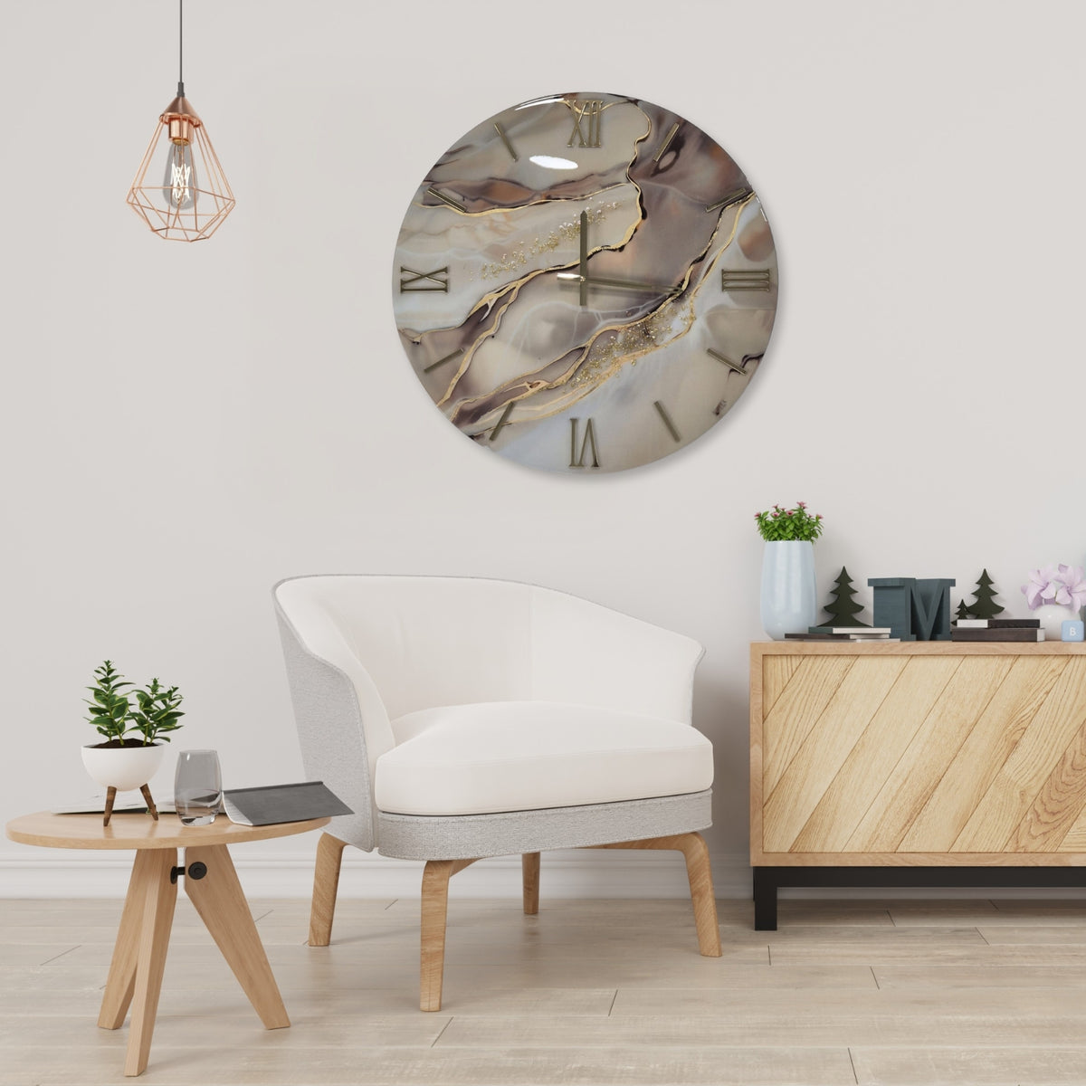 'NEBULA' OROLOGIO RESINATO - Artidea Home Decor