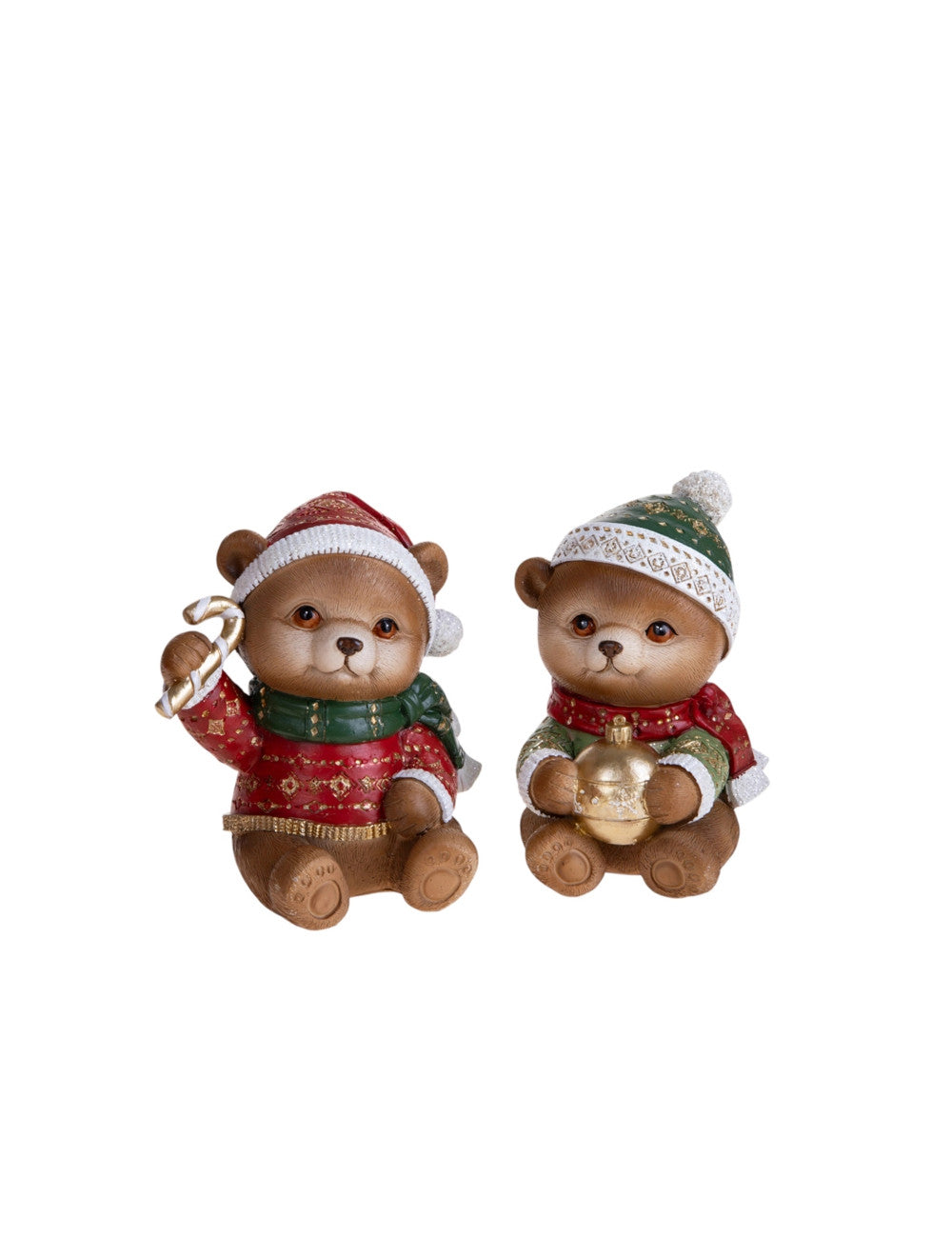 ORSETTI NATALE SET 2 PEZZI - Brandani