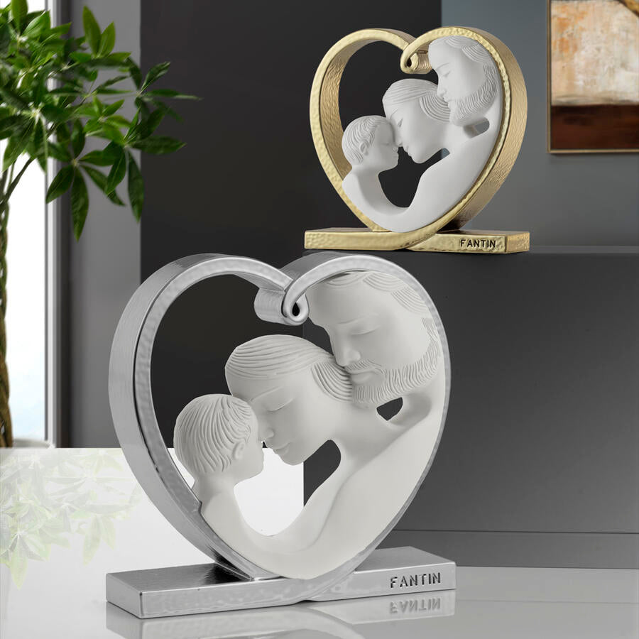 SACRA FAMIGLIA CUORE ORO - Fantin Argenti