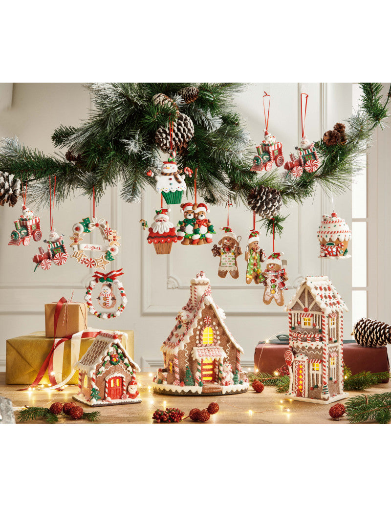 MUFFIN GINGERBREAD CON LED - Brandani