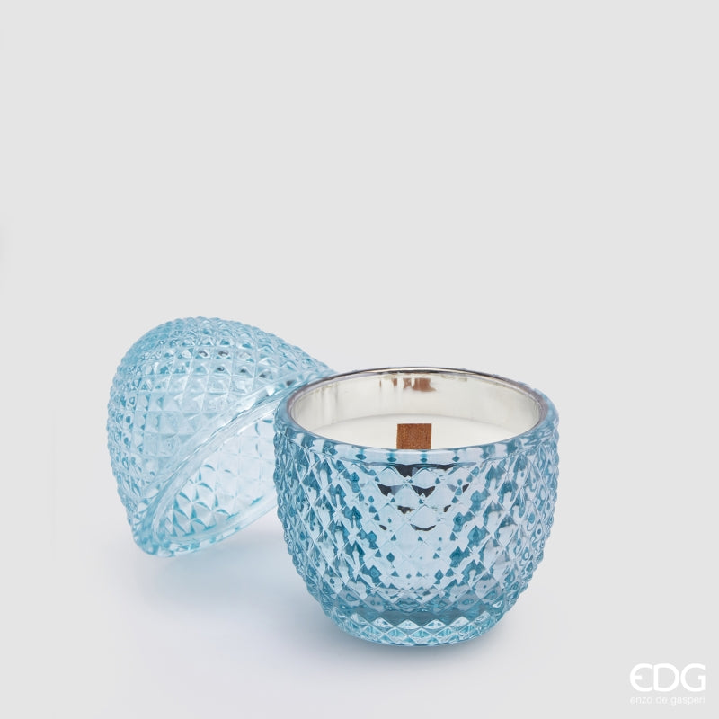CANDELA UOVO 'L'OVE' ROSE & WATERLILY - EDG Enzo De Gasperi