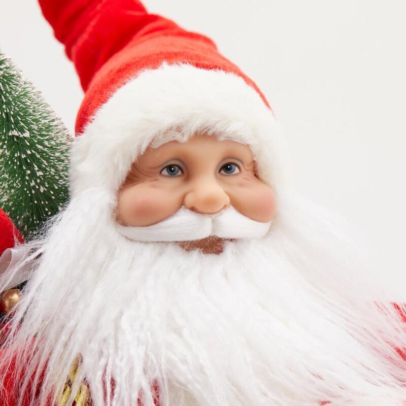 BABBO NATALE DECORATIVO CON CAMPANELLE - EDG Enzo De Gasperi