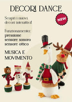 DECORO GRUPPO DI NATALE DANZANTE - EDG Enzo De Gasperi