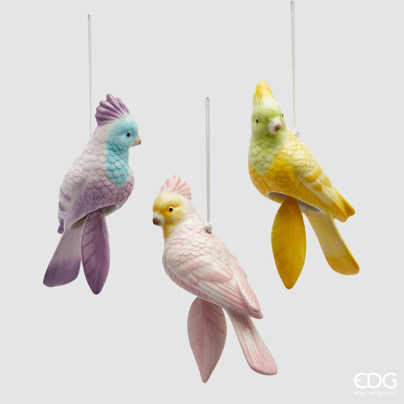 PAPPAGALLINI IN 3 COLORI - EDG Enzo De Gasperi