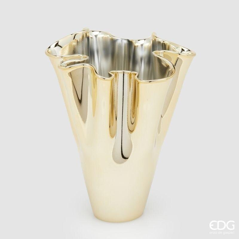 VASO DRAPPO 'NIDA' ORO - EDG Enzo De Gasperi