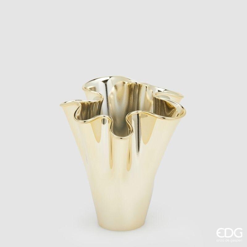 VASO DRAPPO 'NIDA' ORO - EDG Enzo De Gasperi
