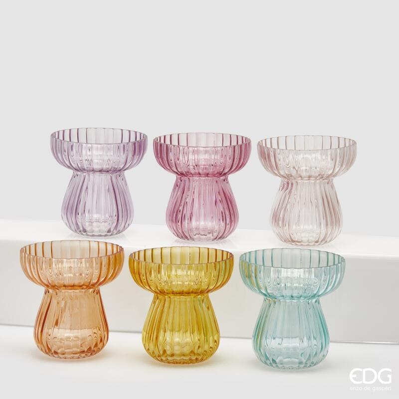 VASO RIGHE BIFORMA A COLORI MISTI - EDG Enzo De Gasperi