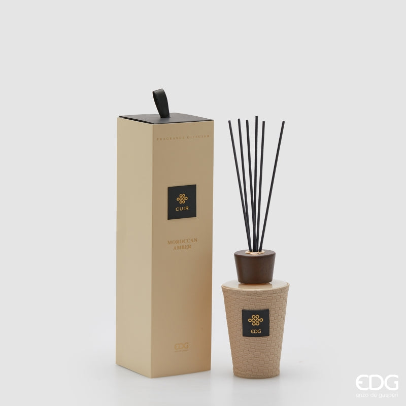 PROFUMATORE 'CUIR' MAROCCAN AMBER - Enzo De Gasperi EDG