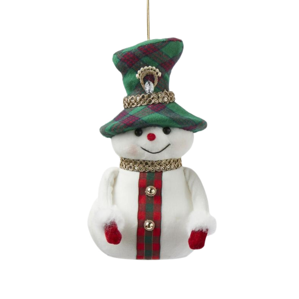 ADDOBBO SNOWMAN IN DUE COLORI - EDG Enzo De Gasperi