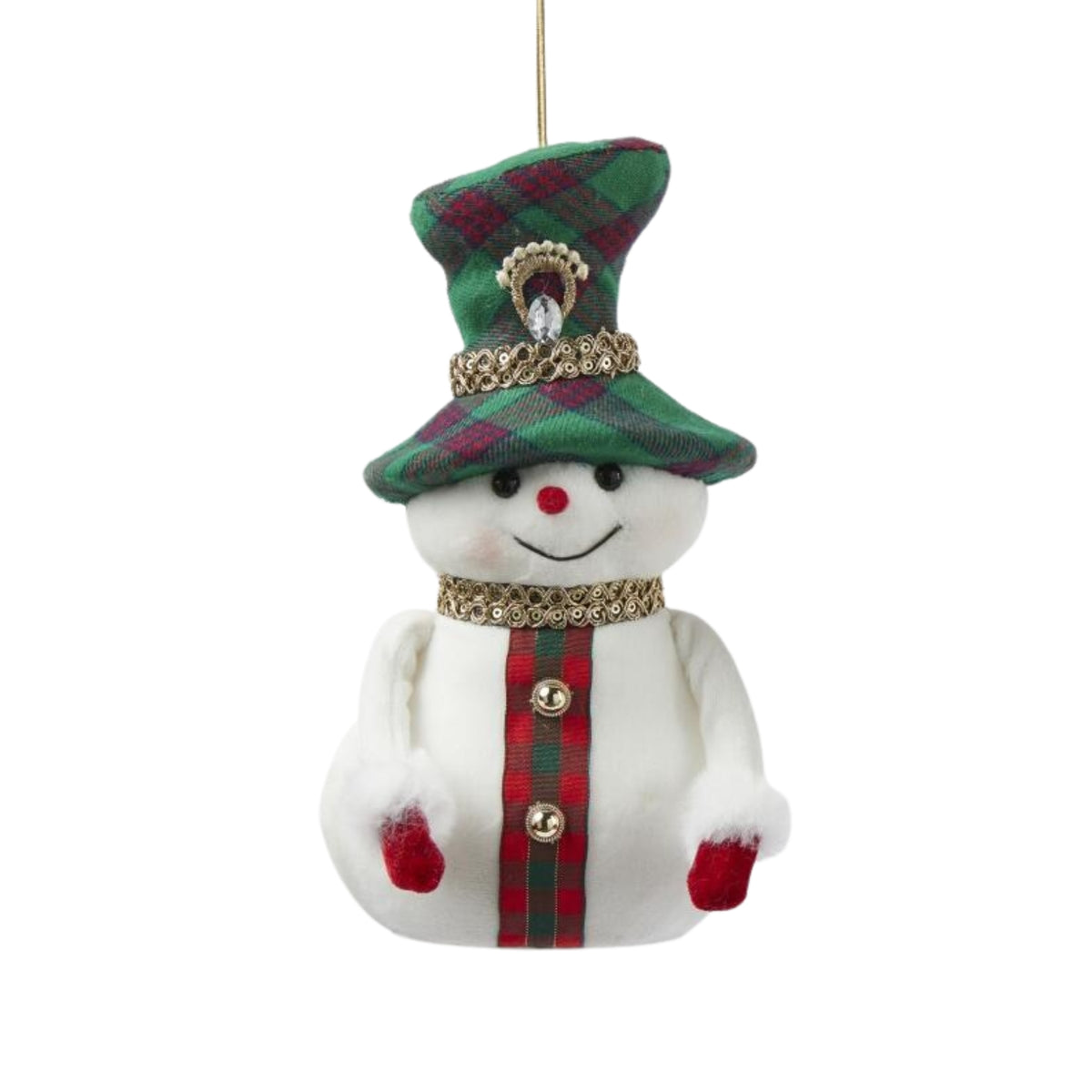 ADDOBBO SNOWMAN IN DUE COLORI - EDG Enzo De Gasperi