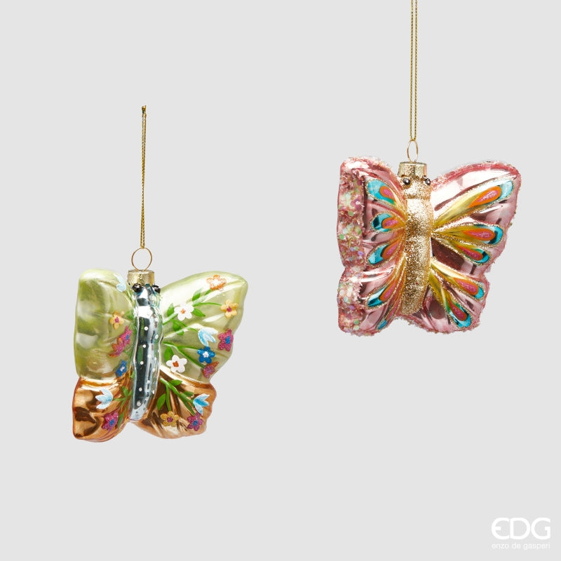 DECORO FARFALLA EFFETTO METAL - EDG Enzo De Gasperi