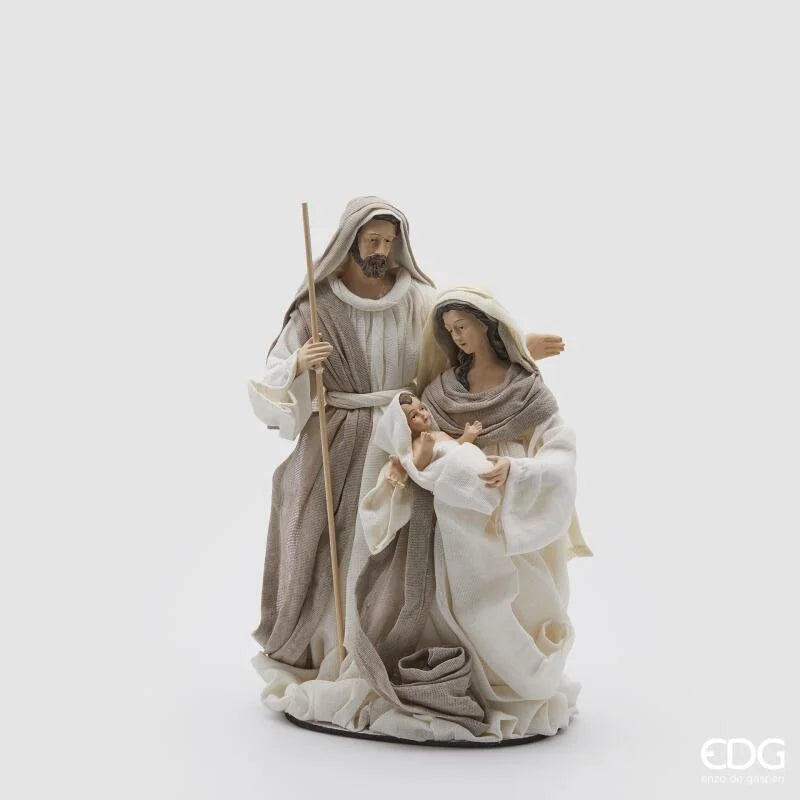 NATIVITA' IN TESSUTO AVORIO - EDG Enzo De Gasperi