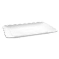 PIATTO RETTANGOLARE 'POEMA LACE' GRANDE - PORCELLANA - Tognana