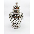 POTICHE ARGENTO - CERAMICA SILVER - SiroTime