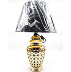 LUMI POTICHE TRAFORATO 'BLACK&amp;GOLD' IN DUE MISURE - SiroTime