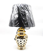 LUMI POTICHE TRAFORATO 'BLACK&amp;GOLD' IN DUE MISURE - SiroTime