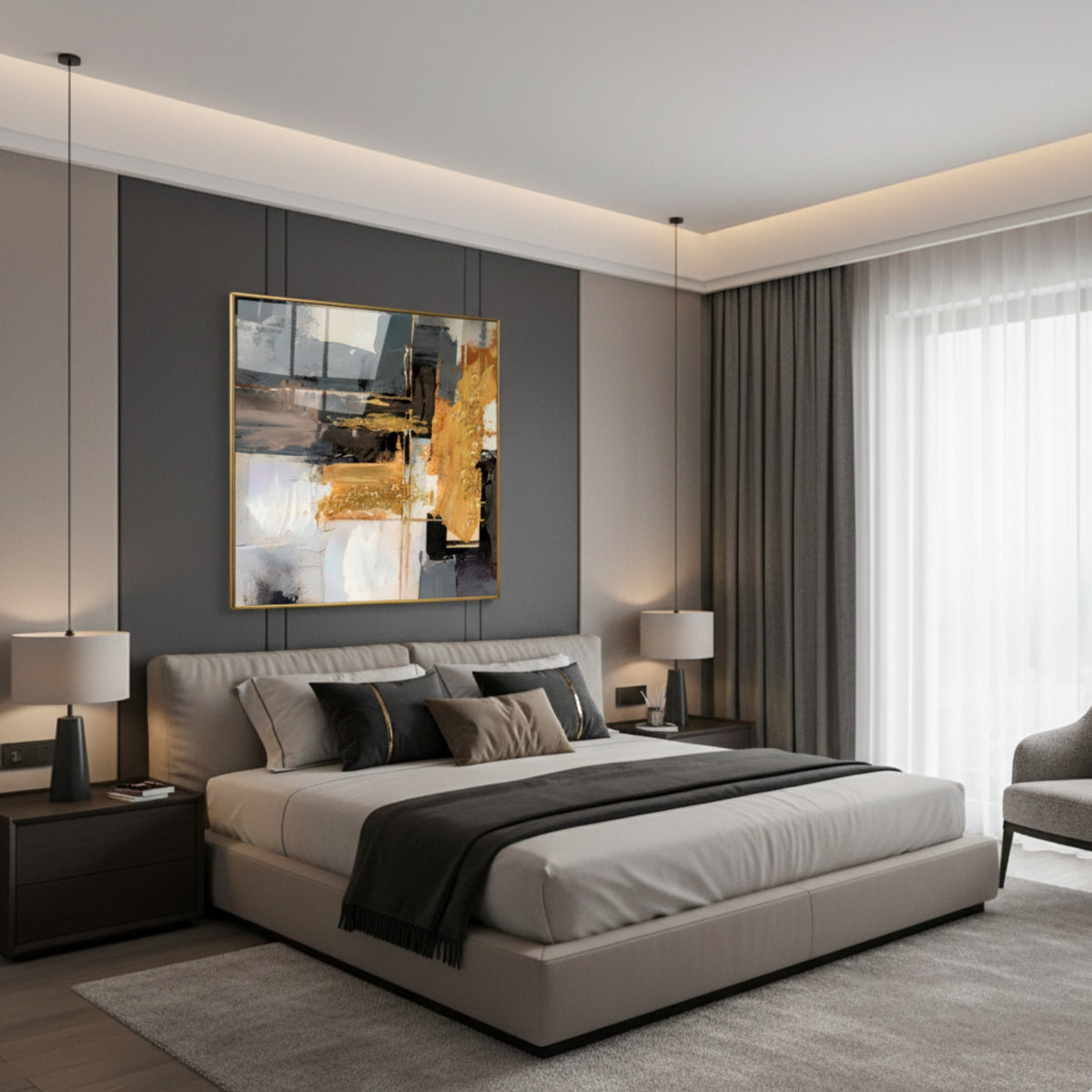 QUADRO ASTRATTO 'RA513' - Artidea Home Decor