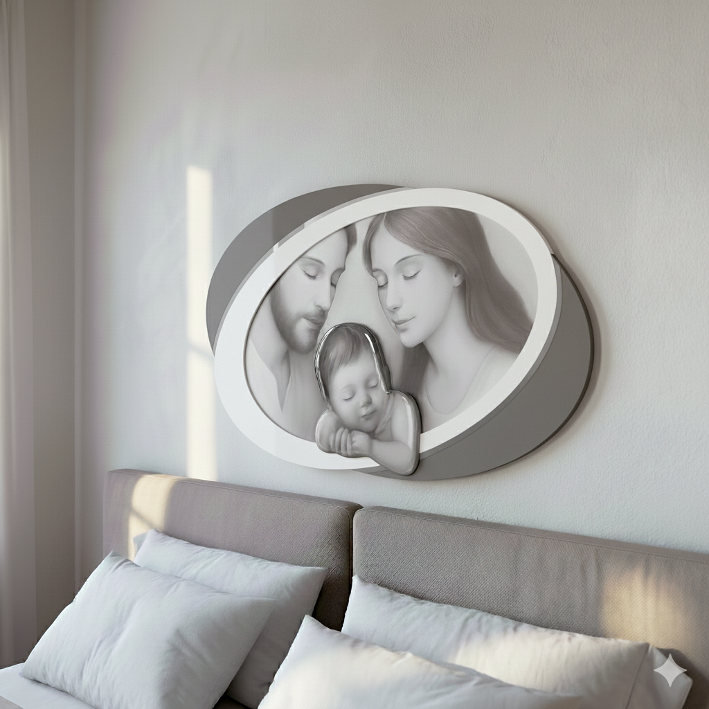 CAPEZZALE SACRO 'SAG71/BN' - Artidea Home Decor